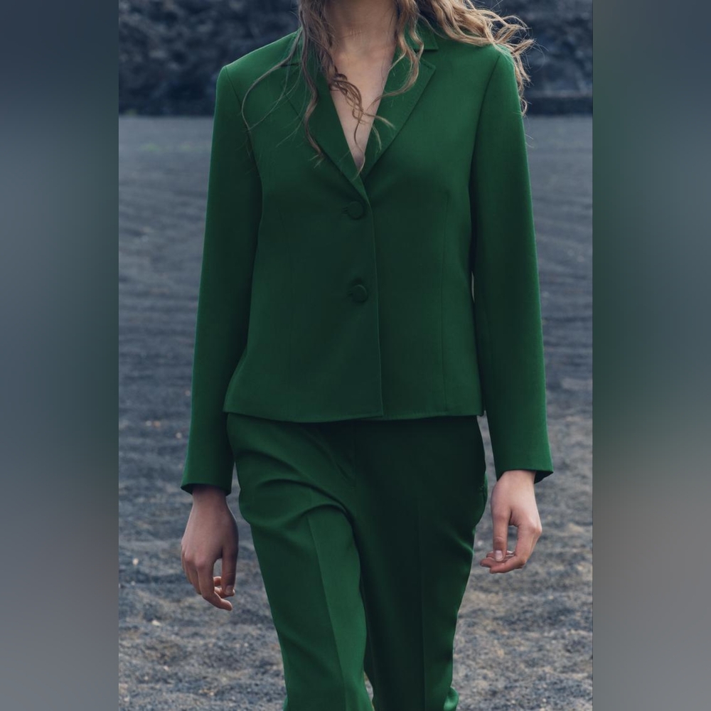 ZARA ZW COLLECTION 100 PERCENT WOOL JACKET